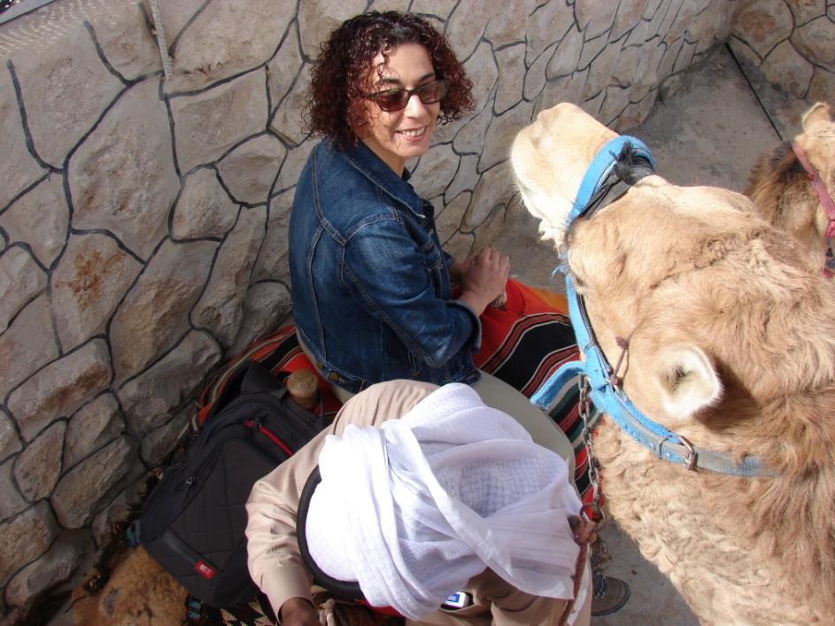 Making new friends. Wadi Musa, Jordan.