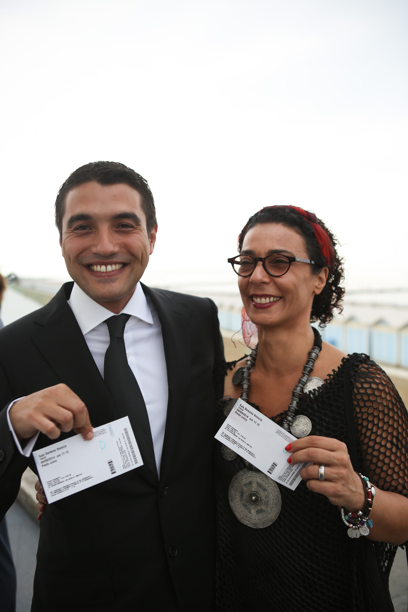 Got our tickets for the world premiere of Theeb, with writer/director Naji Abu Nowar. Venezia 71.