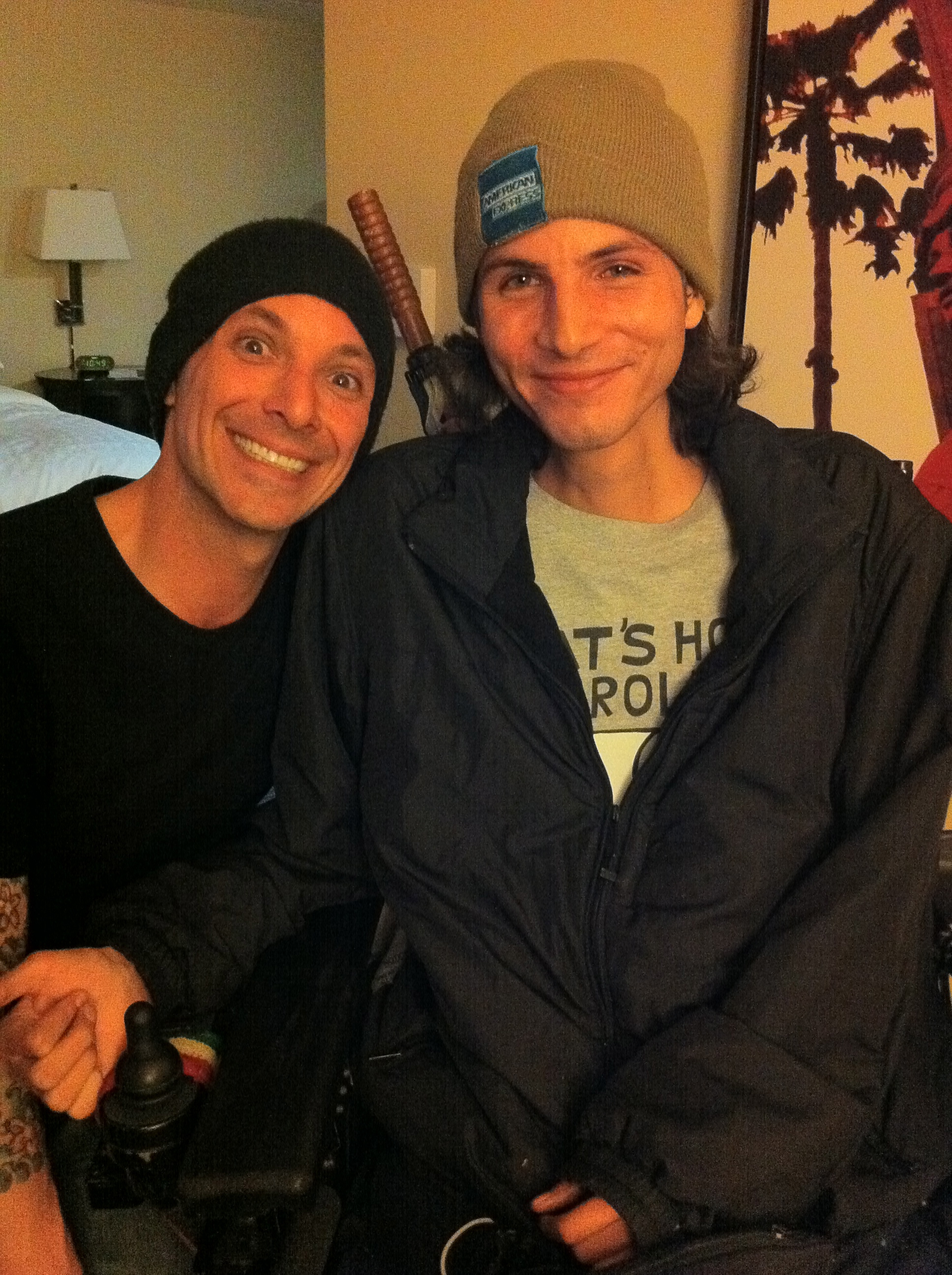 my actor buddy noah hathaway and i