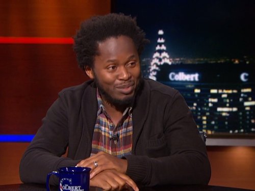 Still of Ishmael Beah in The Colbert Report (2005)