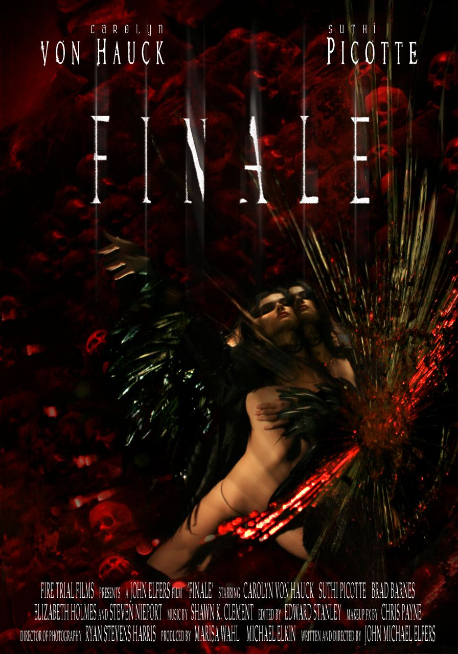 Natasha Blasick on the poster of Finale