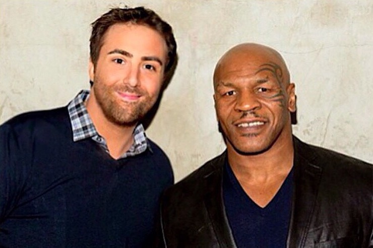 Mike Tyson and director Bert Marcus after the CHAMPS movie premiere at the Tribeca Film Festival 2014, directed by Bert Marcus and starring Mike Tyson, Evander Holyfield and Bernard Hopkins. Picture courtesy of Bert Marcus Productions.