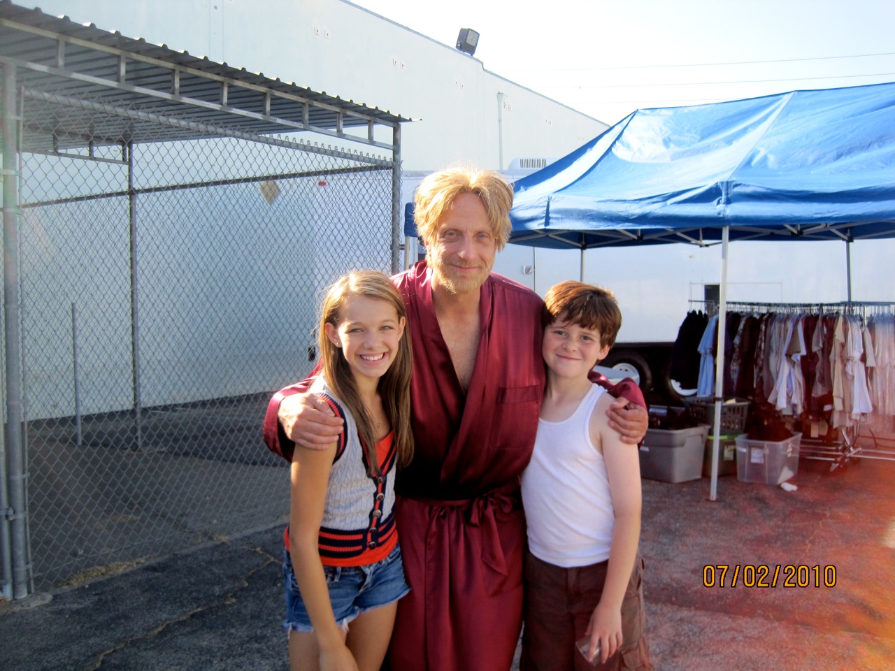 Dmitri Schuyler-Linch, Chris Elliott, and Sadie Calvano in Eagleheart