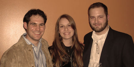 Matthew Albrecht, Kasey McNatt & Todd M. Jones at the NYC Premiere of