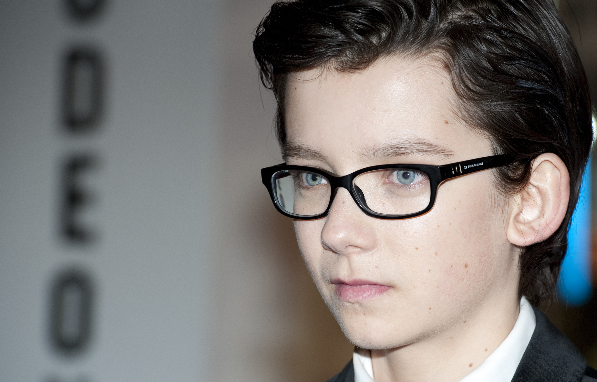 Asa Butterfield at event of Hugo isradimas (2011)