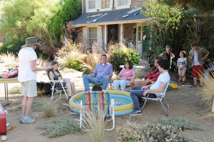 Behind the scenes - The Middle Episode The Hose - Heck Family and Glossner Family Pool Party - With Director Lee Shallat Chemel