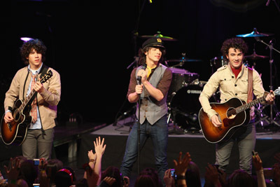 The Jonas Brothers, Kevin Jonas, Joe Jonas and Nick Jonas