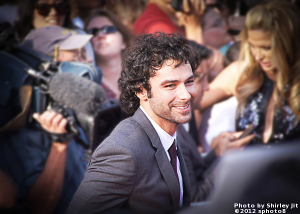 Aidan Turner at the World Premiere of The Hobbit: An Unexpected Journey in New Zealand