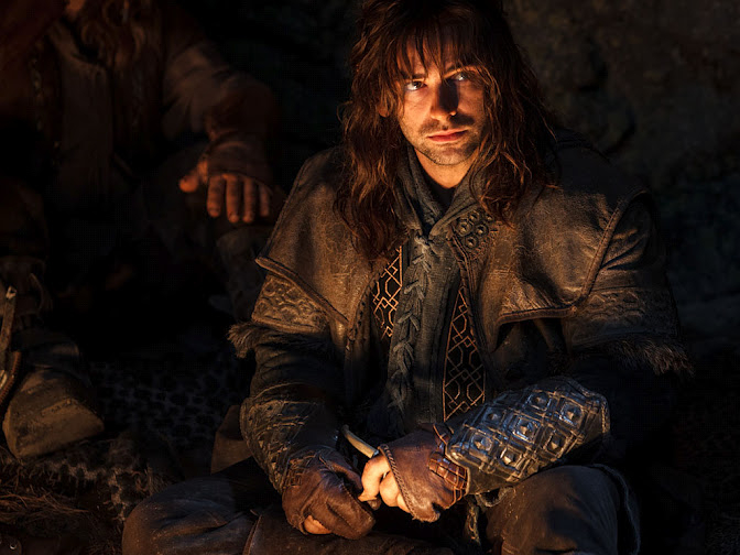 Still of Aidan Turner as Kili from The Hobbit: An Unexpected Journey