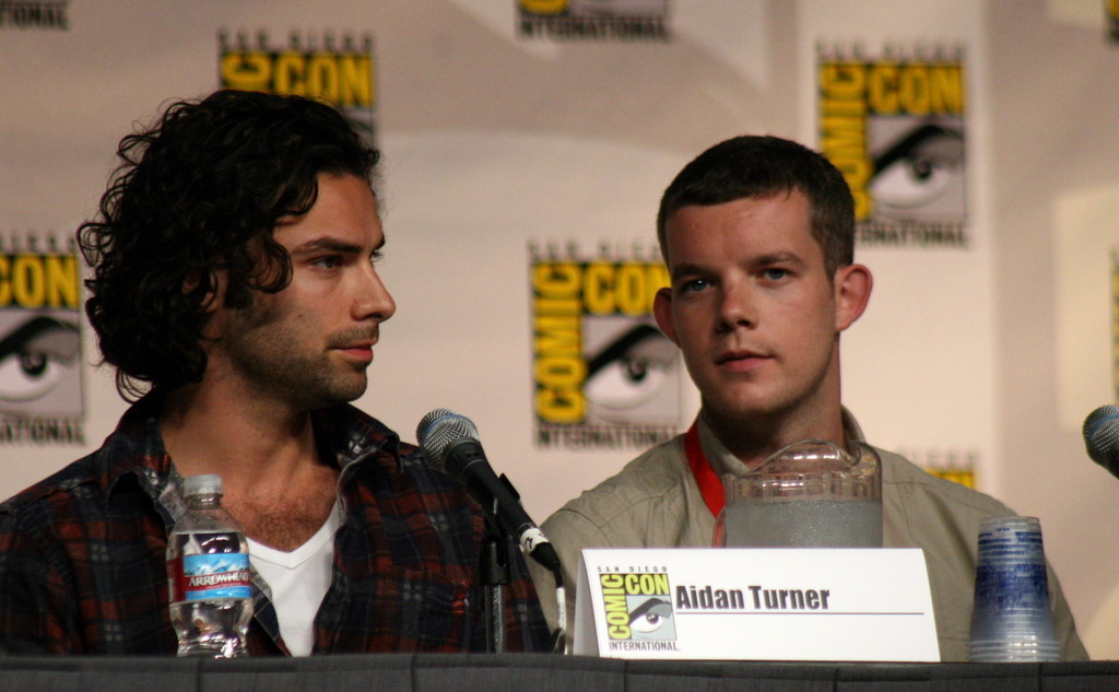 Russell Tovey and Aidan Turner