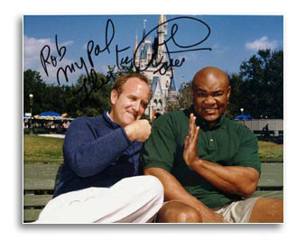 Director for Disney, with George Foreman