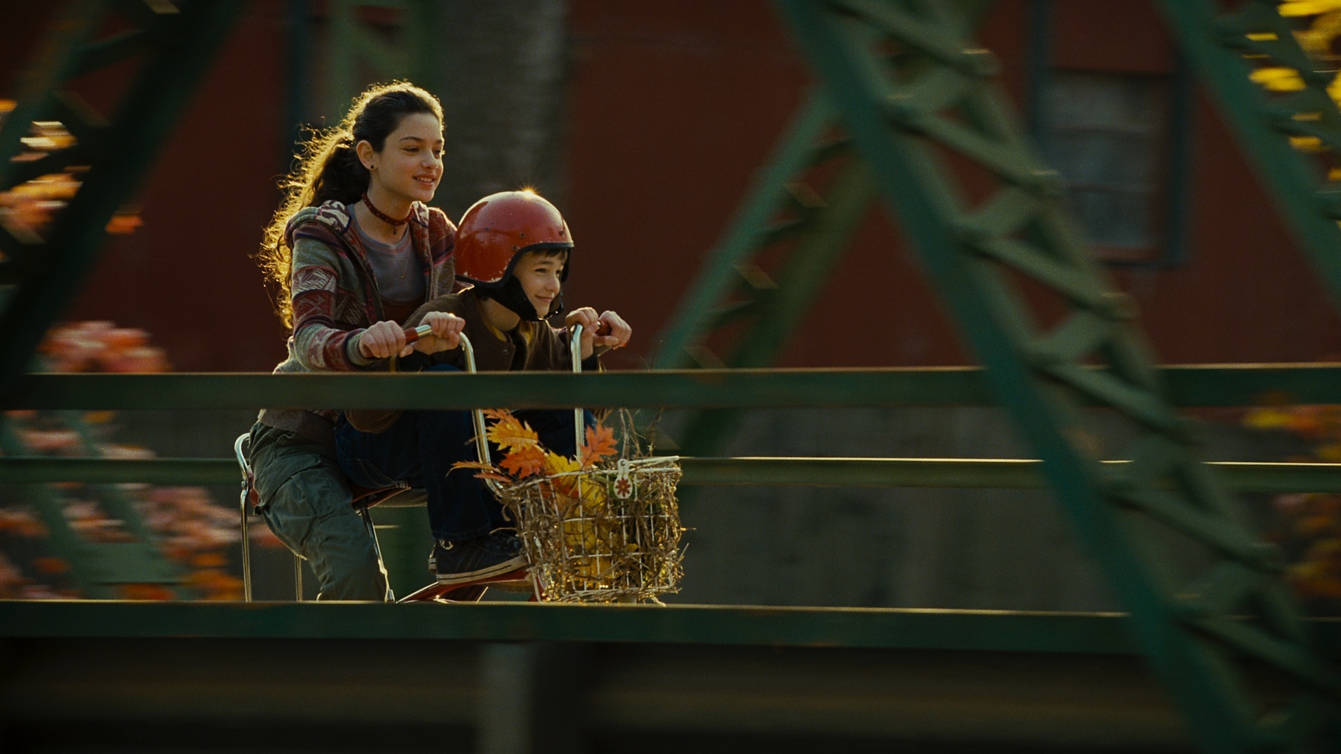 Still of CJ Adams and Odeya Rush in The Odd Life of Timothy Green (2012)