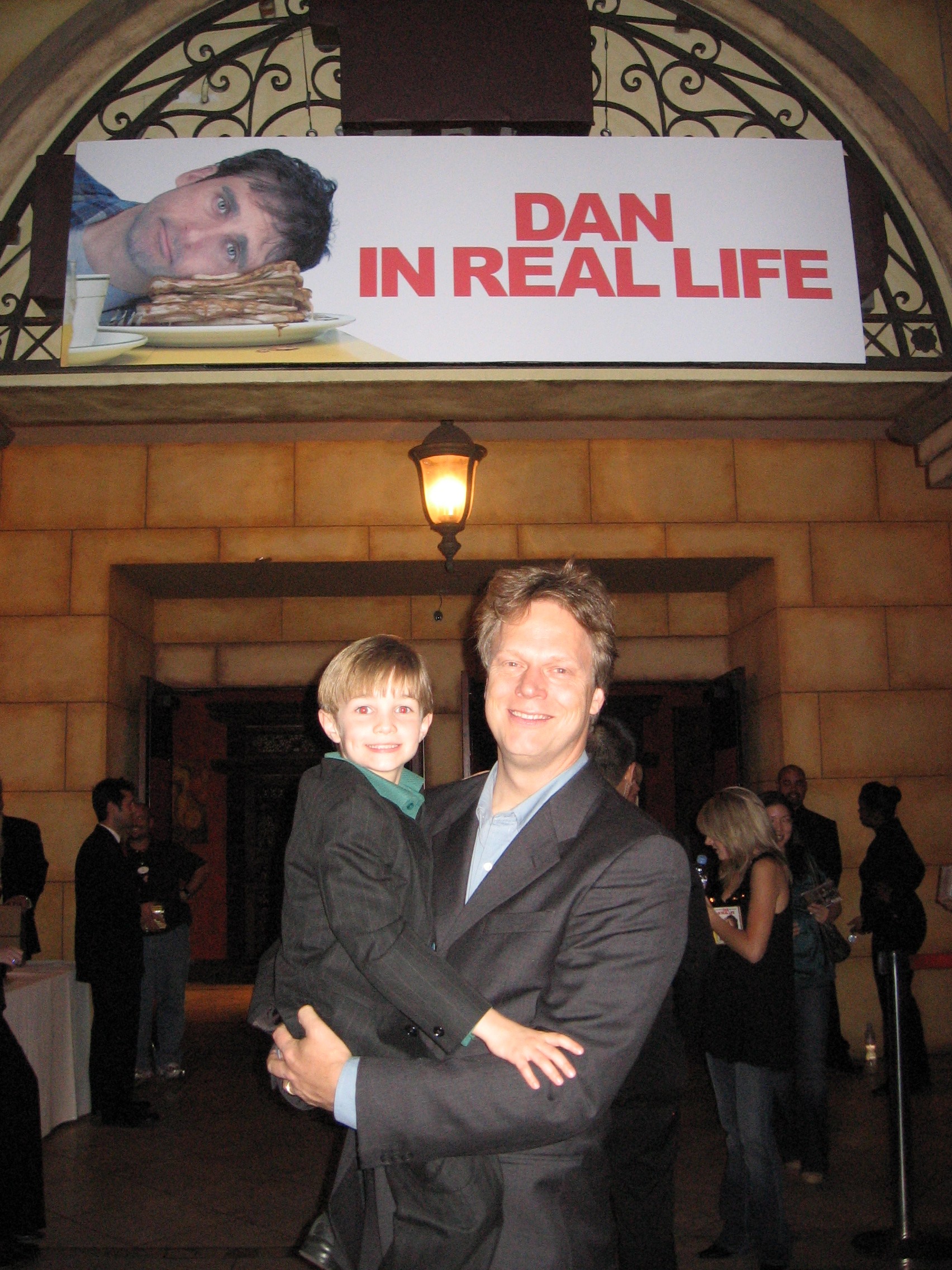 CJ Adams and Director, Peter Hedges, Dan in Real Life Premier