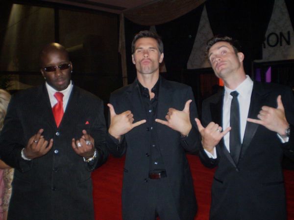 Actors Derrick DTeflon Ling Daniel Goddard (Y&R) Austin Peck at the 37th Annual Daytime Emmy Awards Press Room Sunday June 27th 2010 at the Las Vegas Hilton