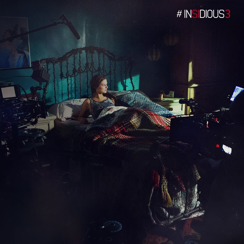 Insidious 3 on set