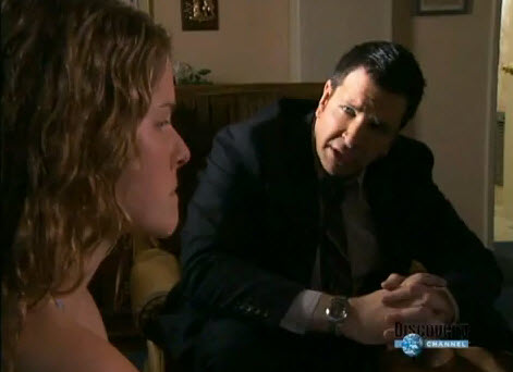 Scene from REASONABLE DOUBT, Taylor Brooks as Dave Kovacs, Las Vegas Metro Police Department - Homicide Division.
