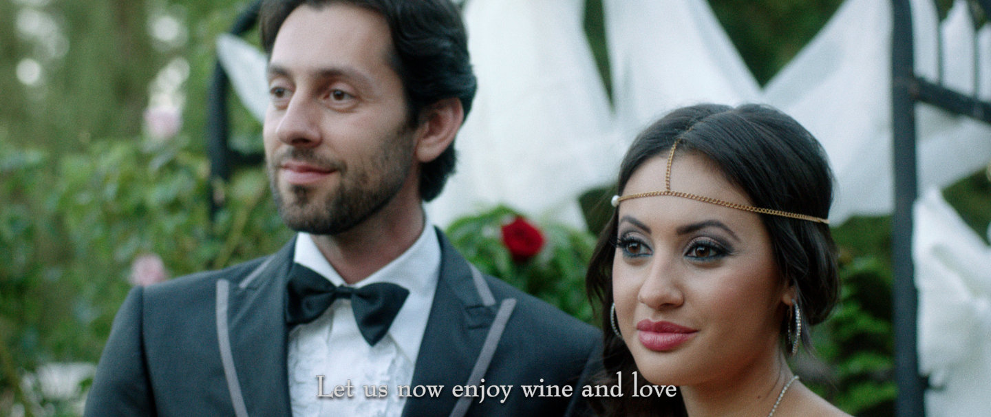 Still of Francia Raisa and Max Amini in Beyond Paradise