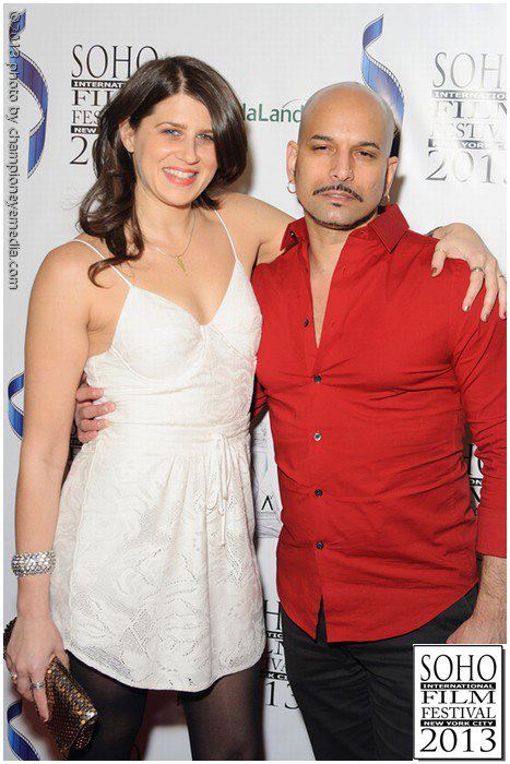 Actress Erin Fogel and Writer/Director Gary Terracino attend the 2013 SoHo International Film Festival