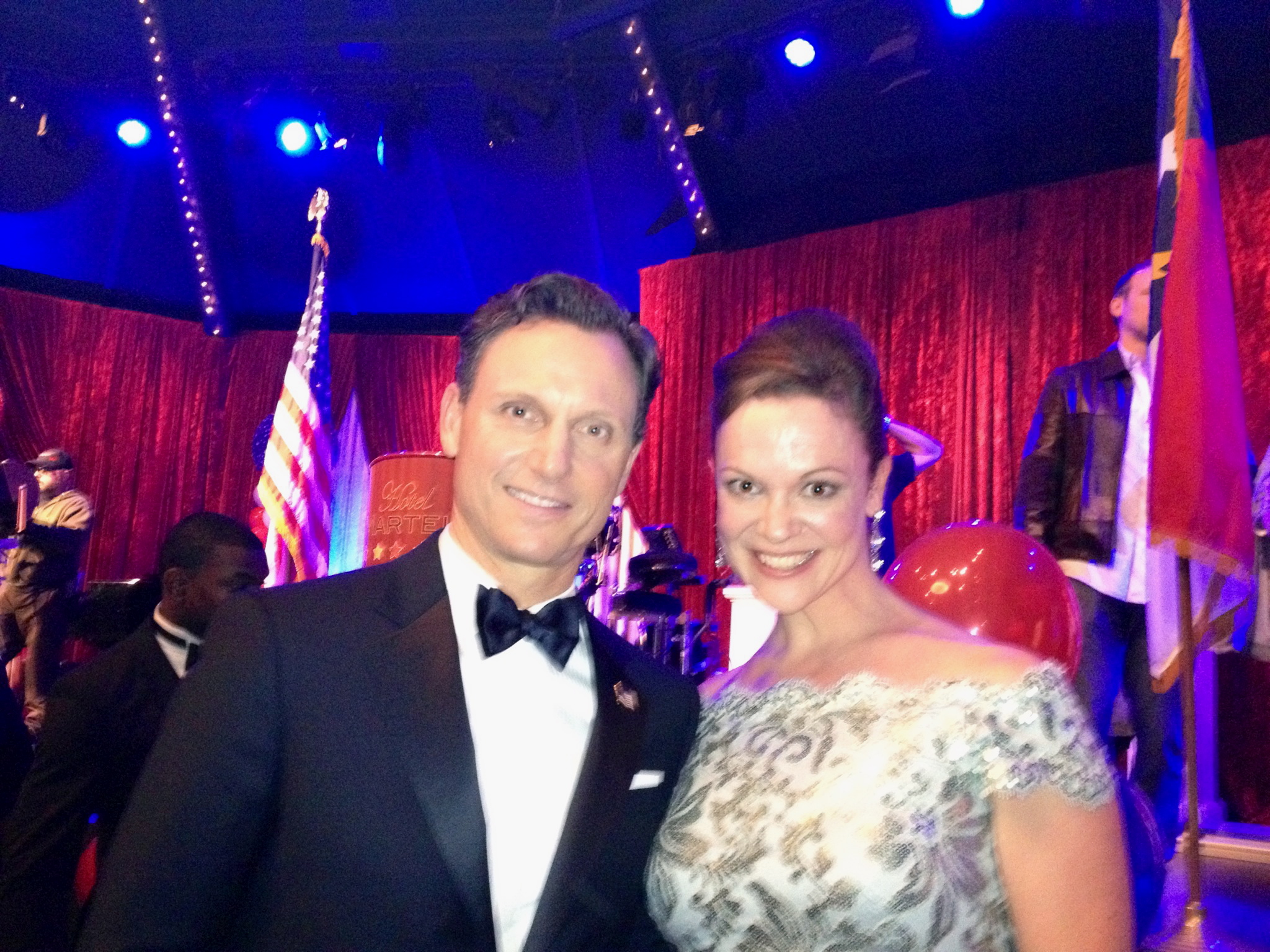 Heather Olt & Tony Goldwyn. Scandal '13