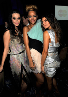 Fergie, Rihanna and Katy Perry