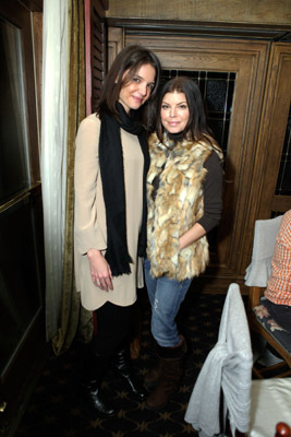 Fergie and Katie Holmes