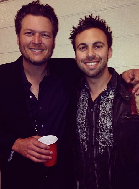 Behind The Scenes with Justin Gullett and Blake Shelton