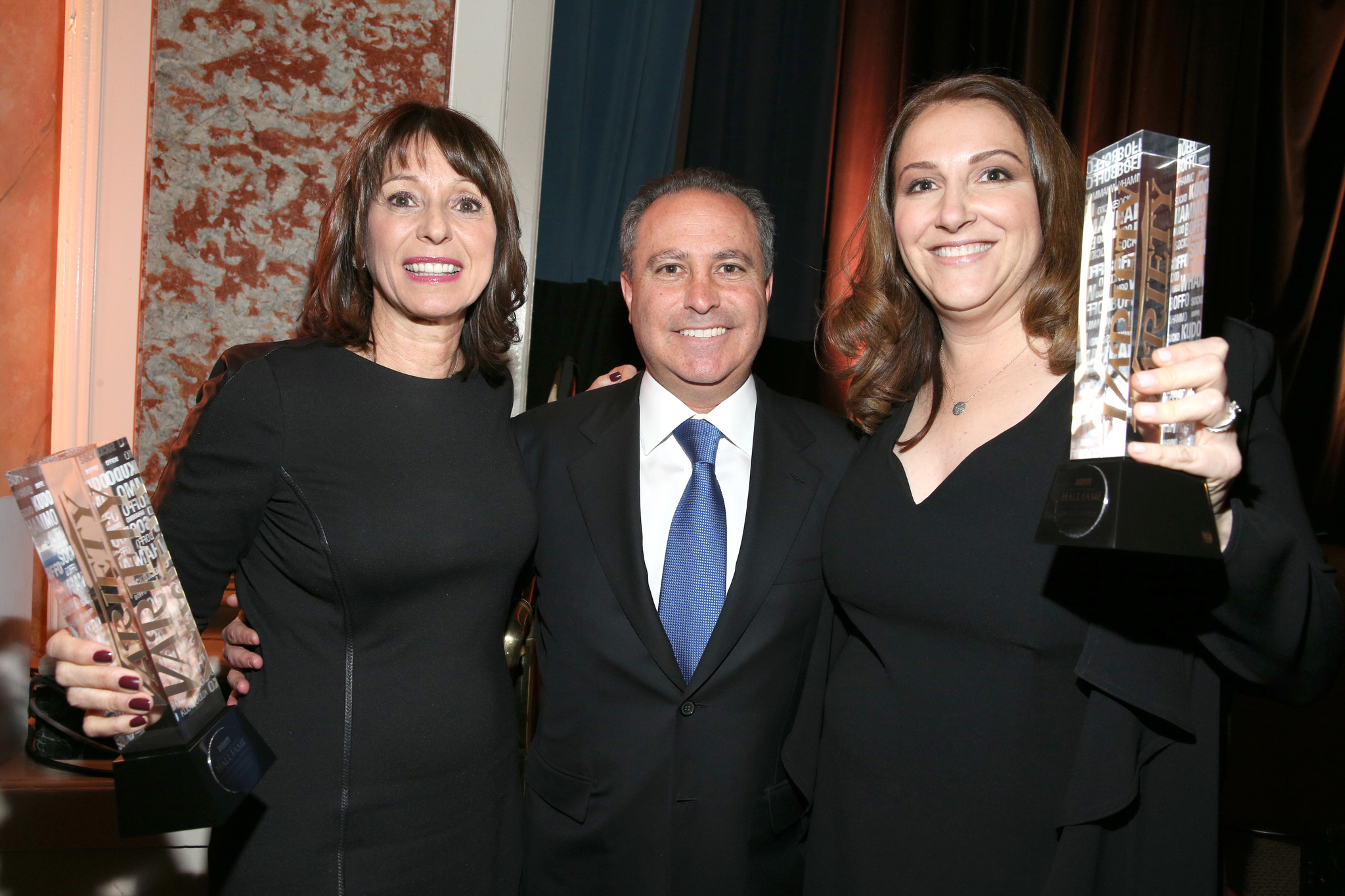 Alan Bergman, Lori MacPherson and Janice Marinelli