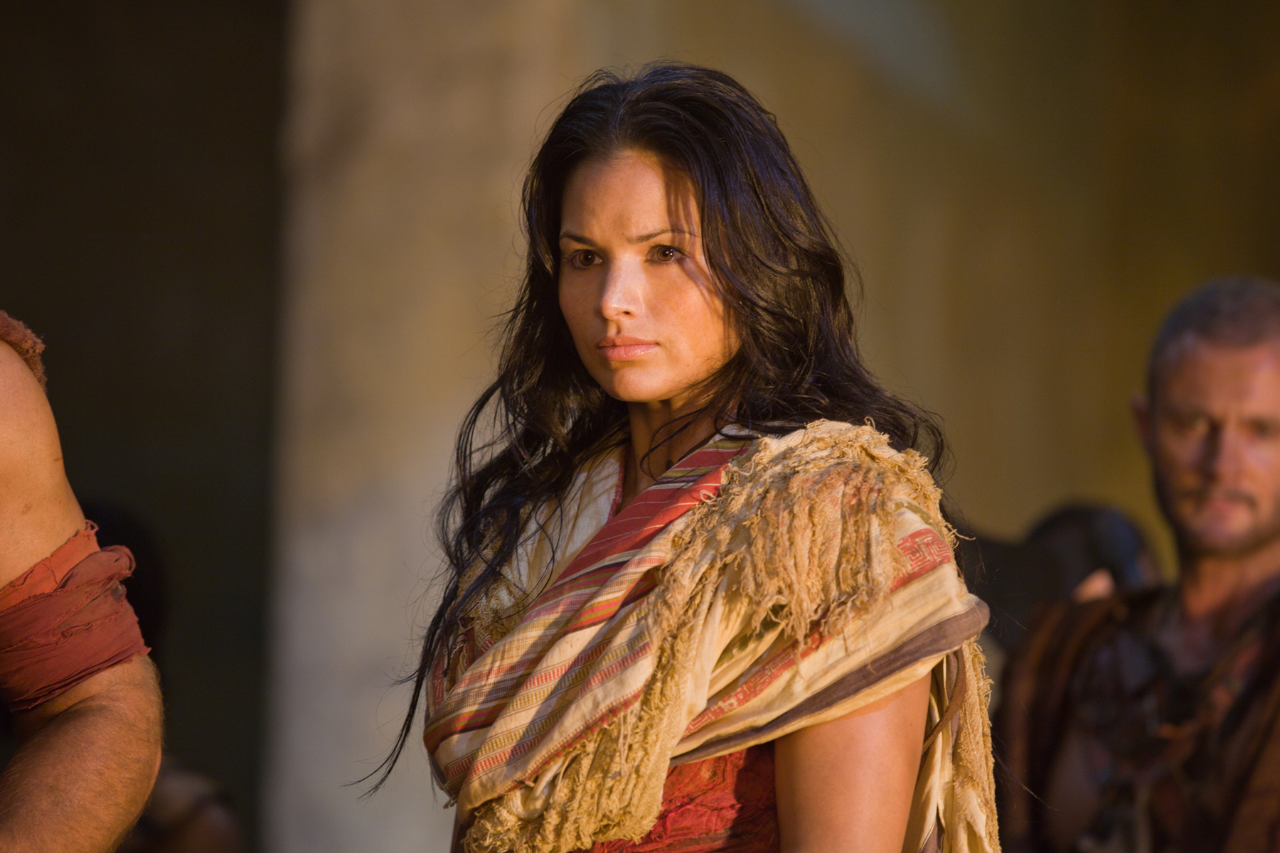 Still of Katrina Law and Heath Jones in Spartacus: Blood and Sand (2010)