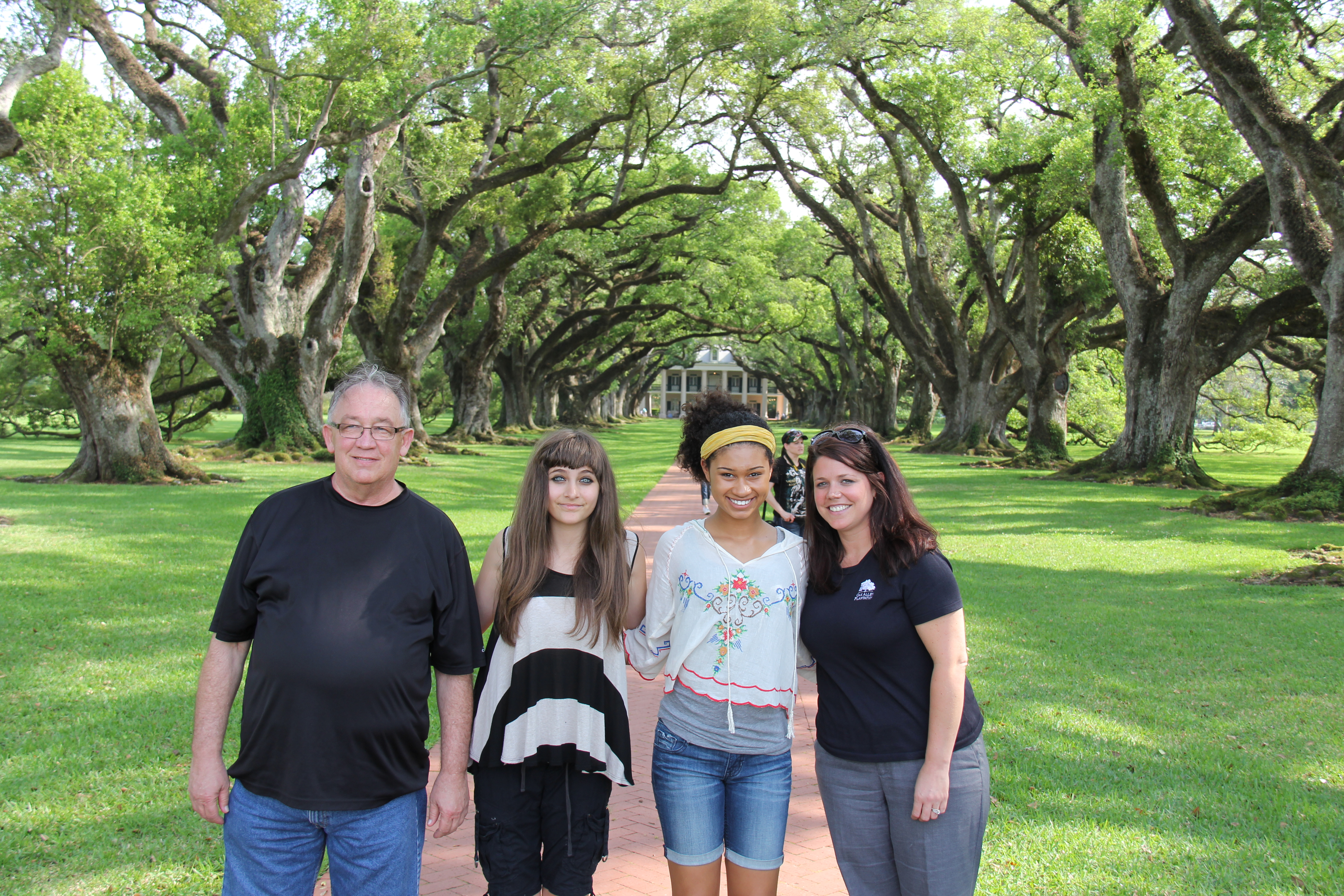 Location scouting for Queen Dalina's yard. Louisiana