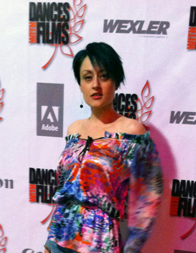 Tabetha Wallace attends the Night of the Alien screening at Dances with Films in Hollywood, 2011.