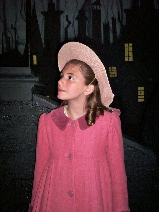 Marissa as Jane Banks in the first national tour of Disney's Mary Poppins