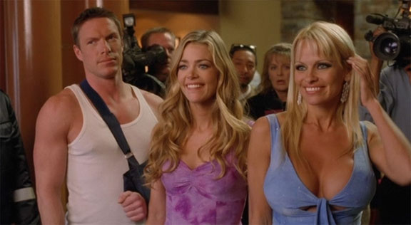 Pamela Anderson, Denise Richards and Woody Jeffreys in Blonde and Blonder (2007)