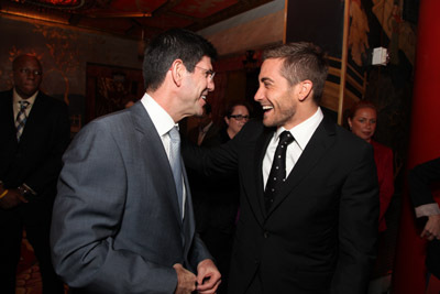 Jake Gyllenhaal and Rich Ross at event of Persijos princas: laiko smiltys (2010)