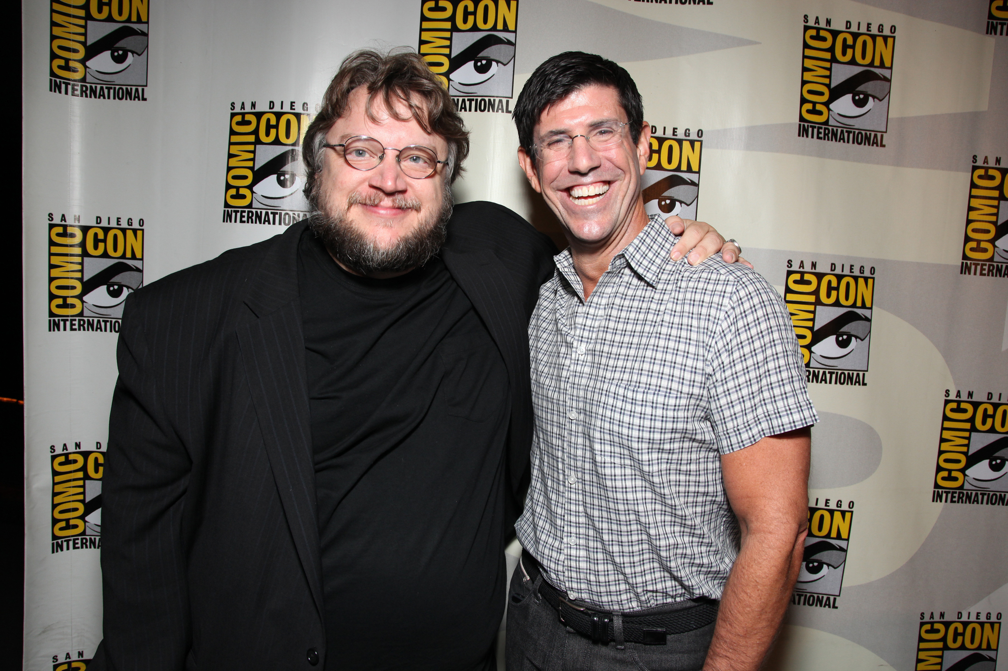 Guillermo del Toro and Rich Ross