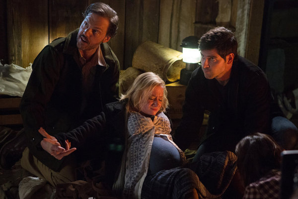 Still of Silas Weir Mitchell, David Giuntoli and Erin Way in Grimm (2011)