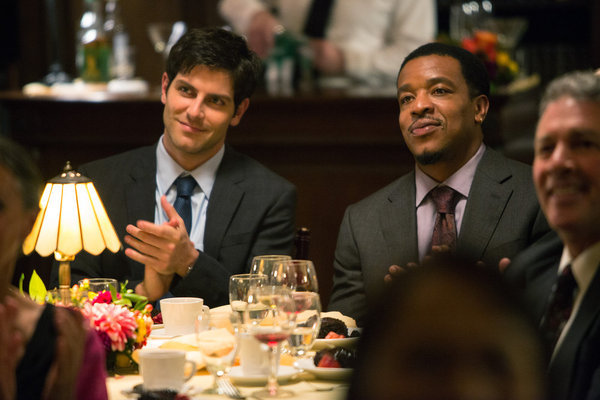 Still of Russell Hornsby and David Giuntoli in Grimm (2011)