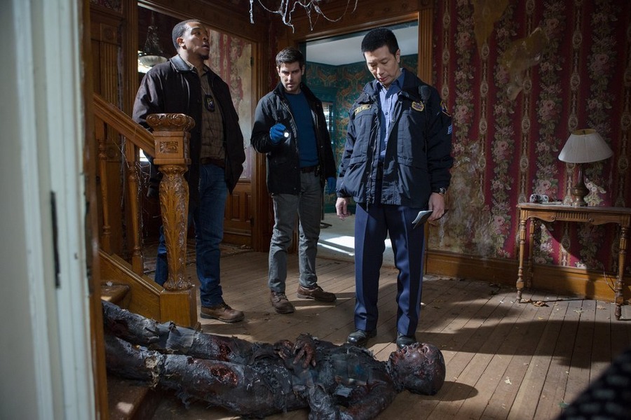 Still of Russell Hornsby, Reggie Lee and David Giuntoli in Grimm (2011)