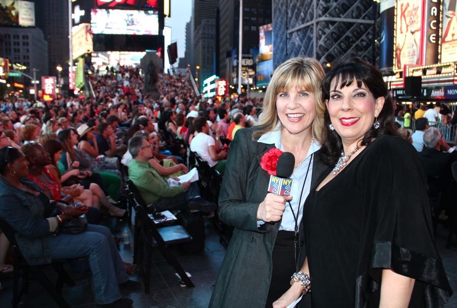 Lori Hammel and Christine Pedi Tony Awards