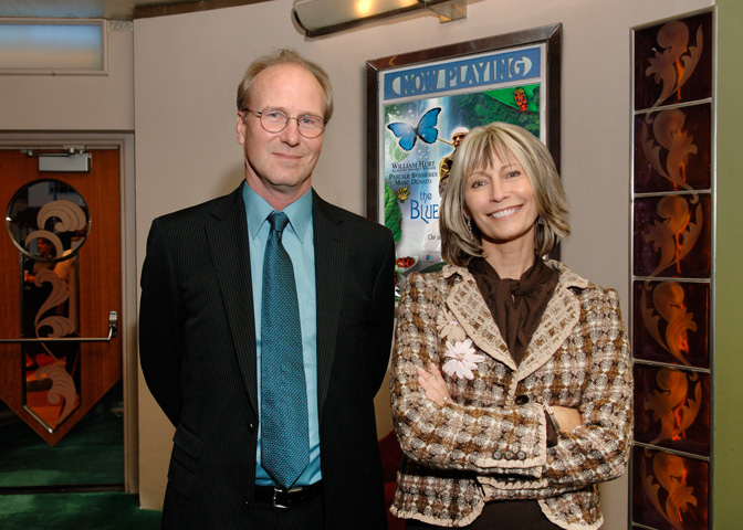 William Hurt and Jere Rae Mansfield at an event screening of 