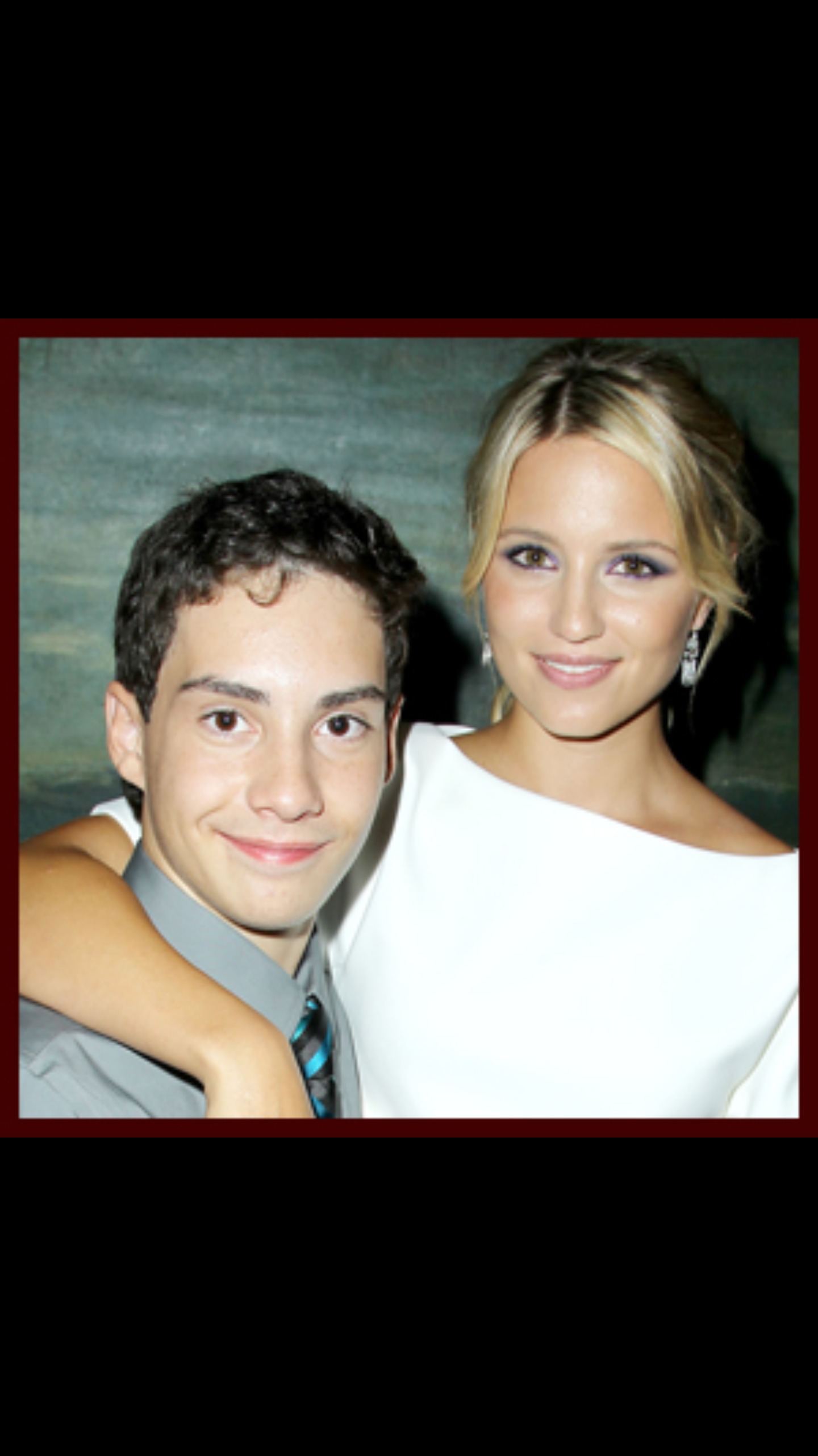 John D'Leo and Diana Agron at the premiere of 