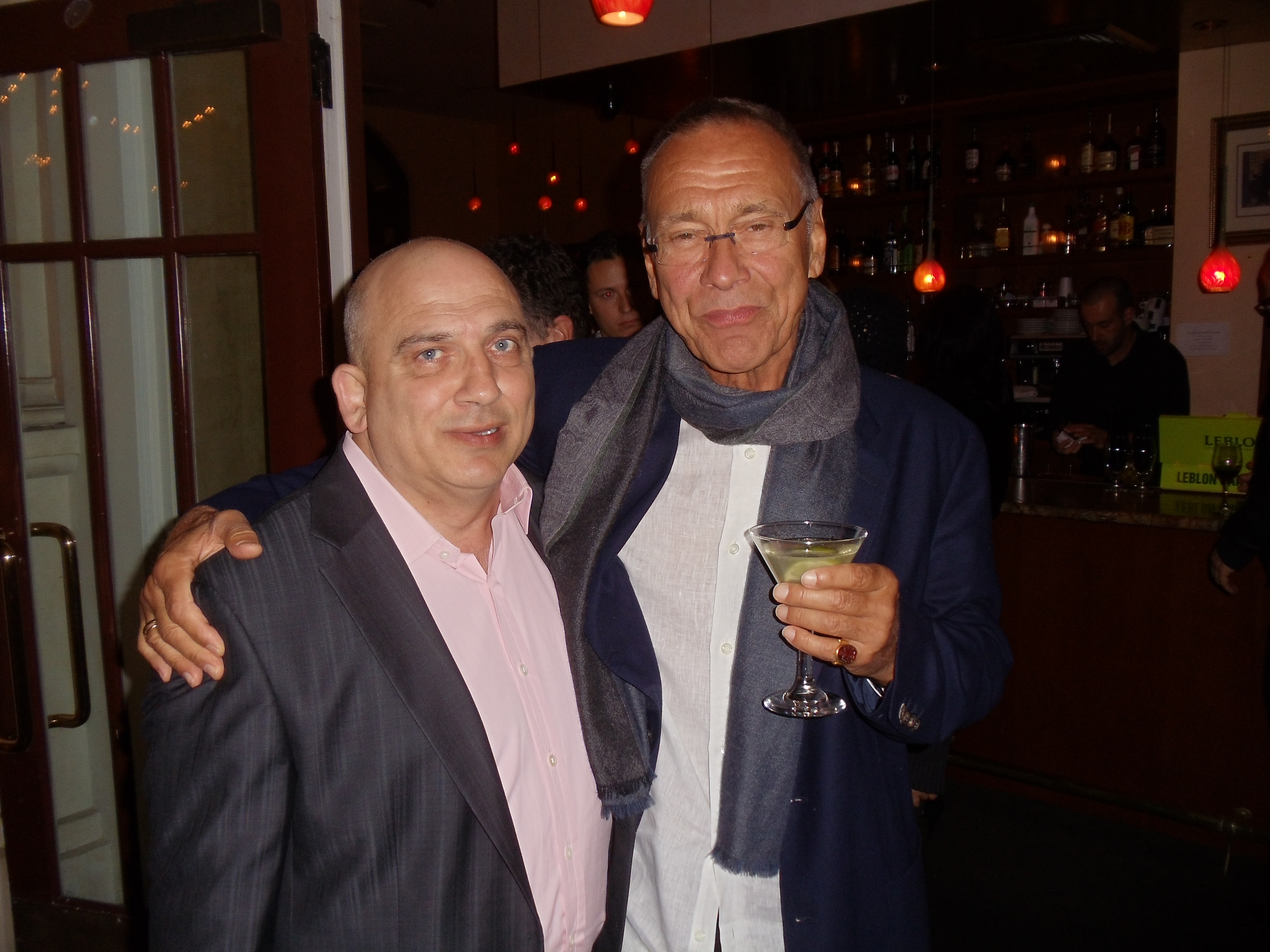 Jonny Coyne and Andrey Konchalofskiy at Nutcracker 3D Premiere