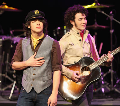 The Jonas Brothers, Kevin Jonas and Joe Jonas