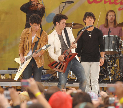 The Jonas Brothers, Kevin Jonas, Joe Jonas and Nick Jonas