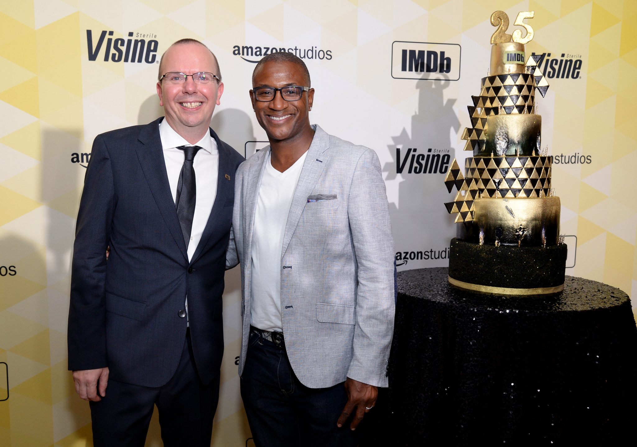 Tommy Davidson and Col Needham at event of IMDb on the Scene (2015)