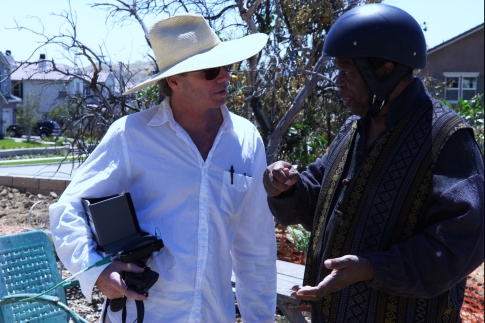 Willis Burks II and Mike Cahill in King of California (2007)