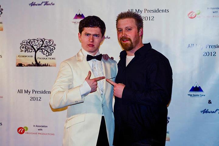 All My Presidents premiere with Director, Connor Hair (left), & Editor, Fred Beahm (Right)