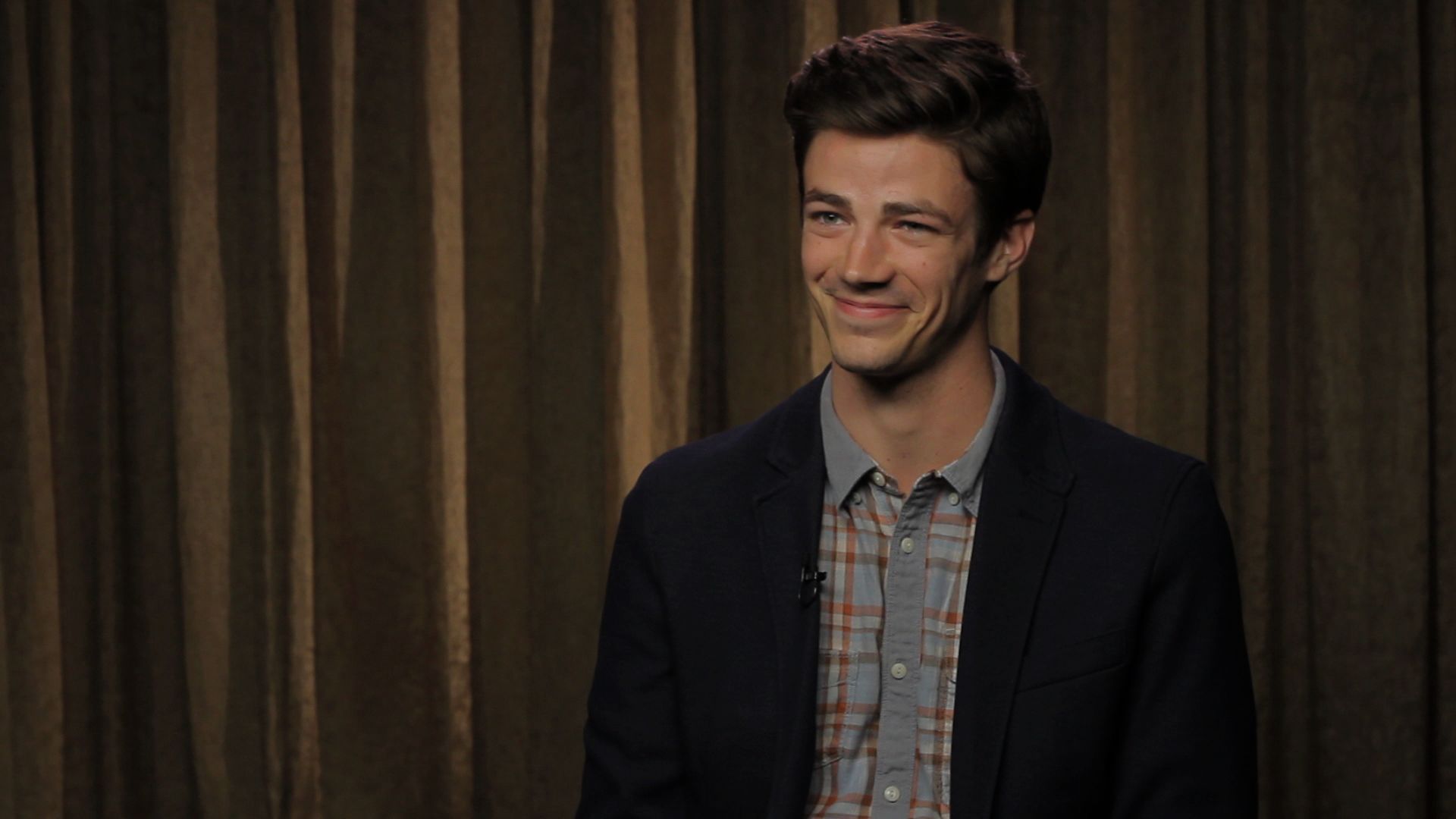 Still of Grant Gustin in IMDb: What to Watch (2013)