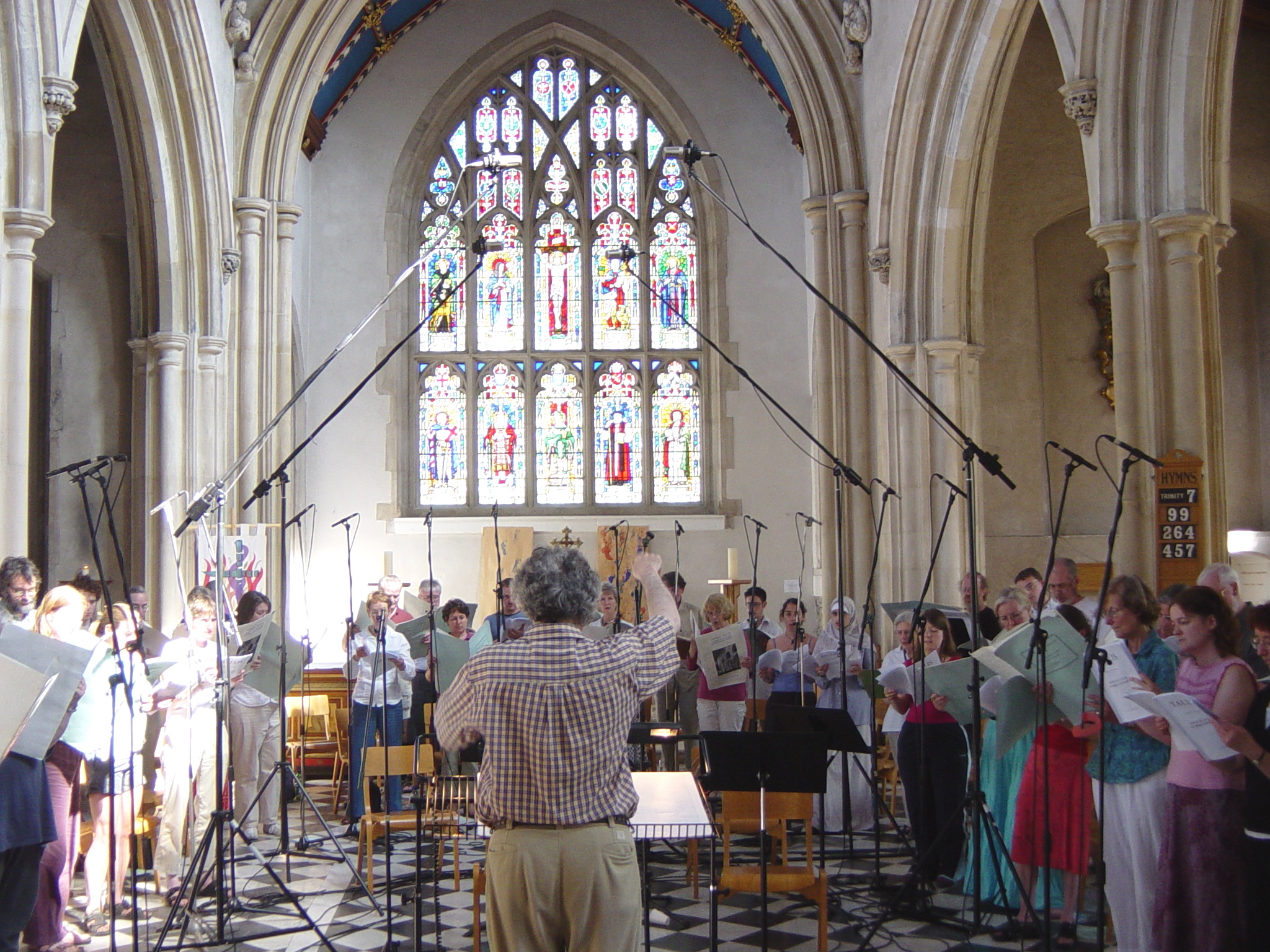 40 part choir recording