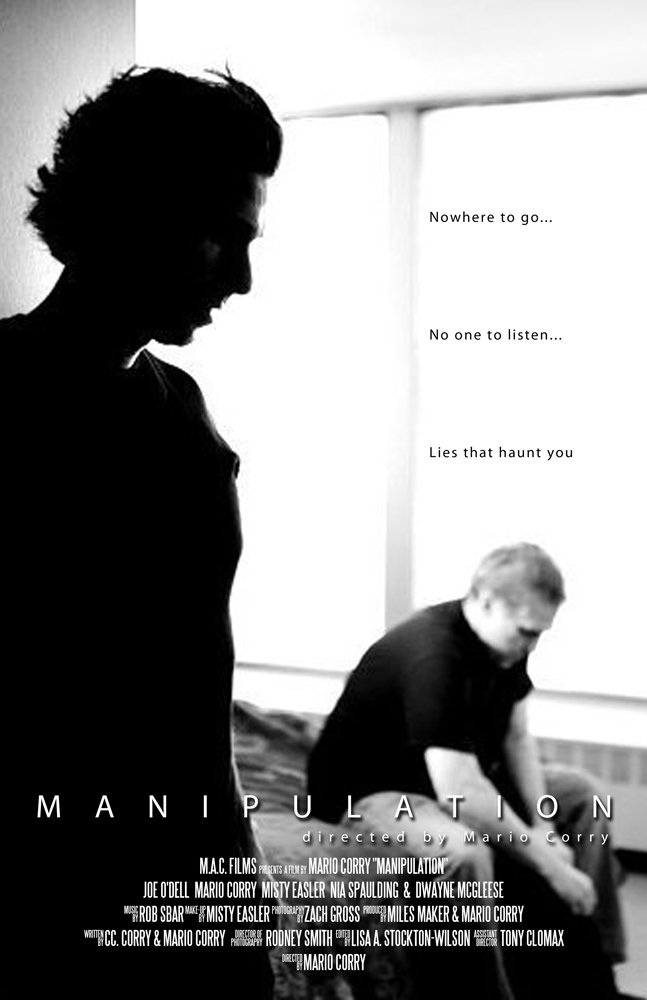 Poster for Manipualtion short film.