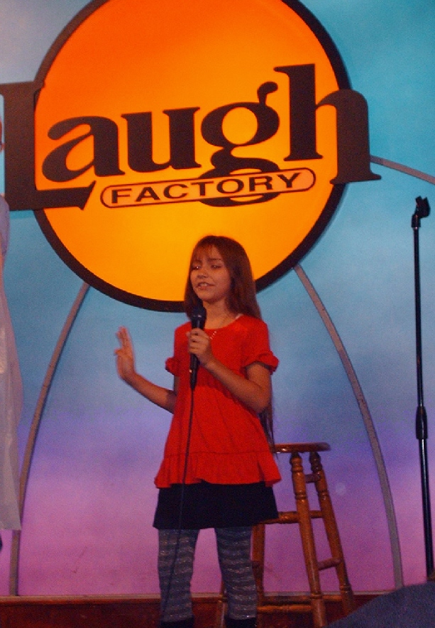 (2008) Kate Scott performing at The World Famous Laugh Factory West Hollywood, CA